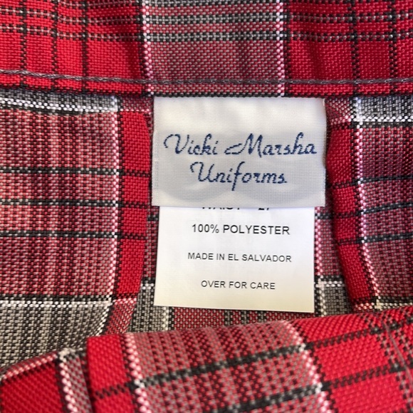 Vicki Marsha Uniform Plaid Skirt - Picture 2 of 3
